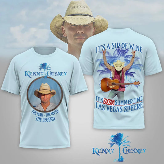 LIMITED EDITION - NEW CUSTOMIZED KENNY CHESNEY T-SHIRT, HOODIE, ZIP HOODIE