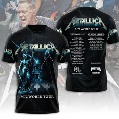 LIMITED EDITION - NEW CUSTOMIZED METALLICA T-SHIRT, HOODIE, ZIP HOODIE