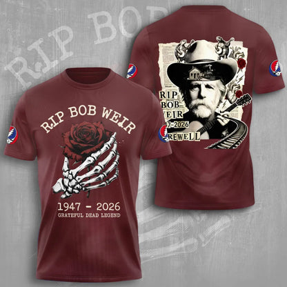 LIMITED EDITION - NEW CUSTOMIZED GRATEFUL DEAD T-SHIRT, HOODIE, ZIP HOODIE