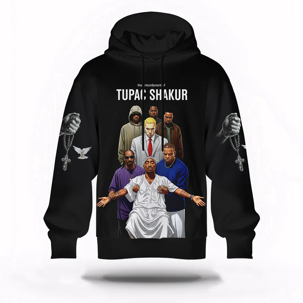 LIMITED EDITION - NEW CUSTOMIZED TUPAC SHAKUR T-SHIRT, HOODIE, ZIP HOODIE