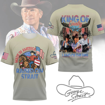 LIMITED EDITION - NEW CUSTOMIZED GEORGE STRAIT T-SHIRT, HOODIE, ZIP HOODIE
