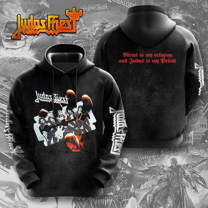 LIMITED EDITION - NEW CUSTOMIZED JUDAS PRIEST T-SHIRT, HOODIE, ZIP HOODIE