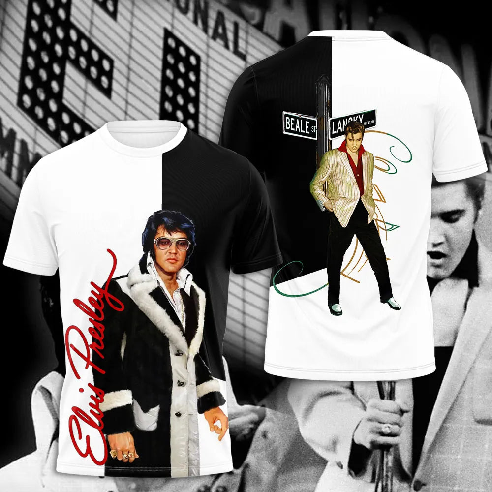 LIMITED EDITION - NEW CUSTOMIZED ELVIS PRESLEY T-SHIRT, HOODIE, ZIP HOODIE