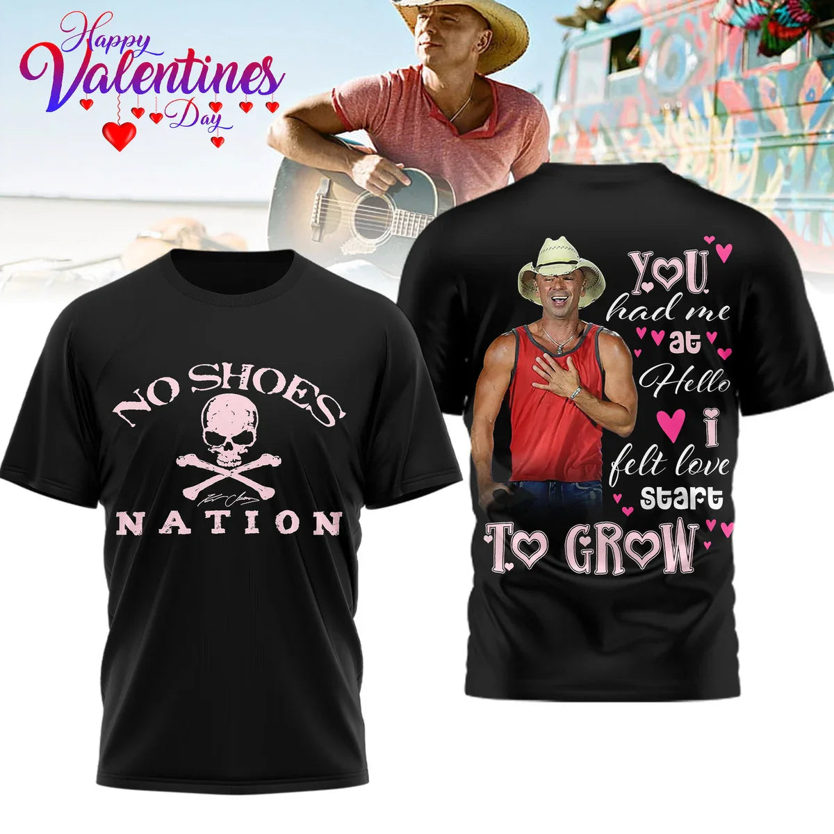 LIMITED EDITION - NEW CUSTOMIZED KENNY CHESNEY T-SHIRT, HOODIE, ZIP HOODIE