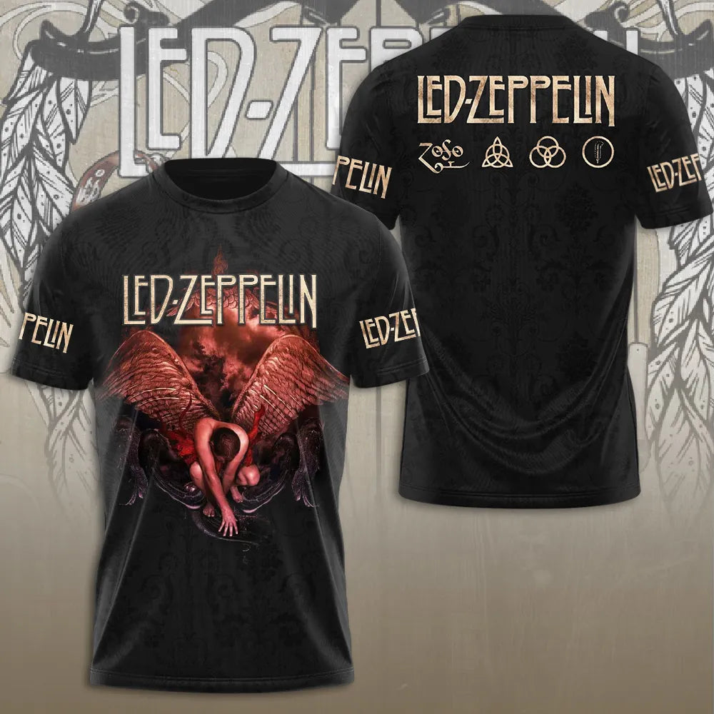 LIMITED EDITION - NEW CUSTOMIZED LED ZEPPELIN T-SHIRT, HOODIE, ZIP HOODIE