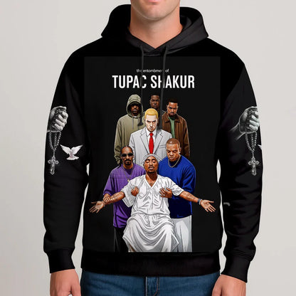 LIMITED EDITION - NEW CUSTOMIZED TUPAC SHAKUR T-SHIRT, HOODIE, ZIP HOODIE