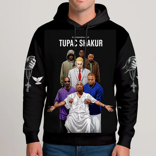 LIMITED EDITION - NEW CUSTOMIZED TUPAC SHAKUR T-SHIRT, HOODIE, ZIP HOODIE