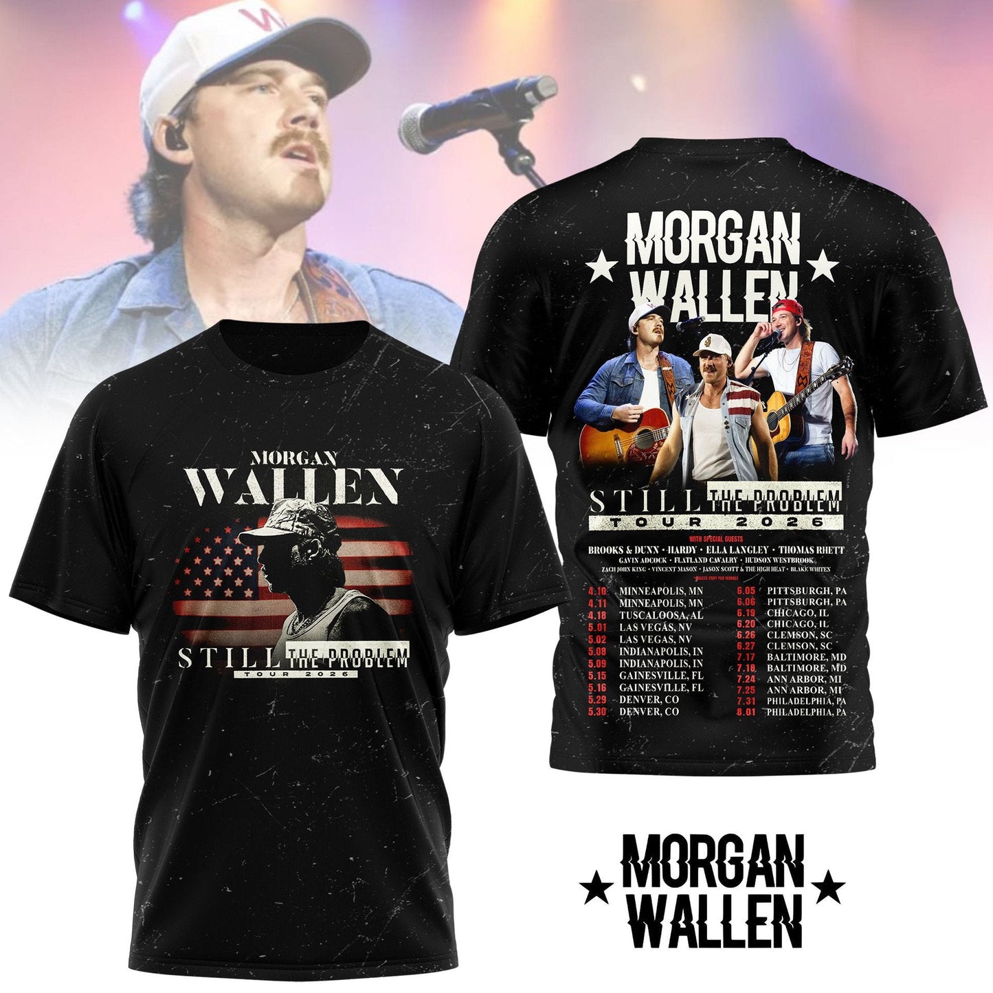 LIMITED EDITION - NEW CUSTOMIZED MORGAN WALLEN APPAREL