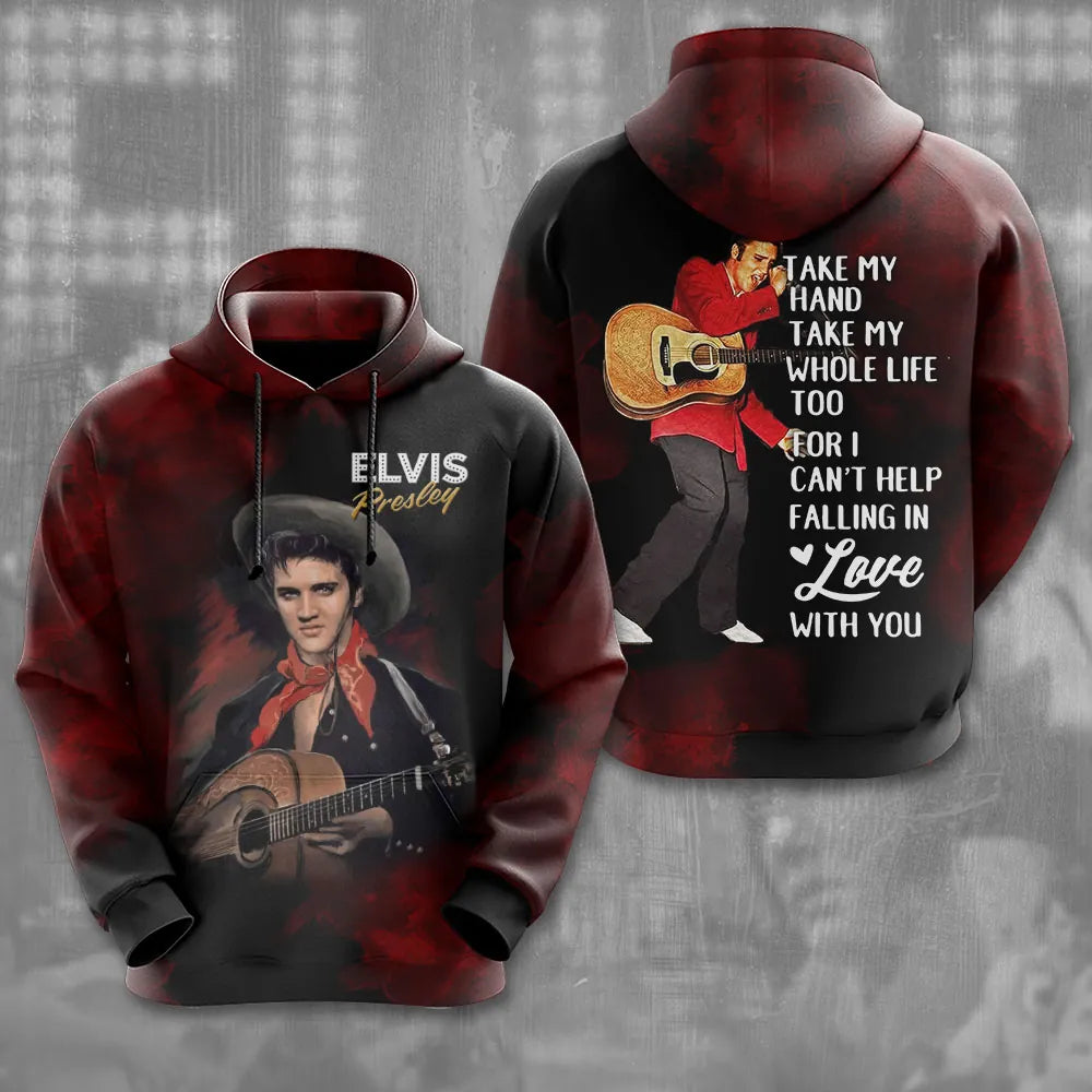 LIMITED EDITION - NEW CUSTOMIZED ELVIS PRESLEY T-SHIRT, HOODIE, ZIP HOODIE