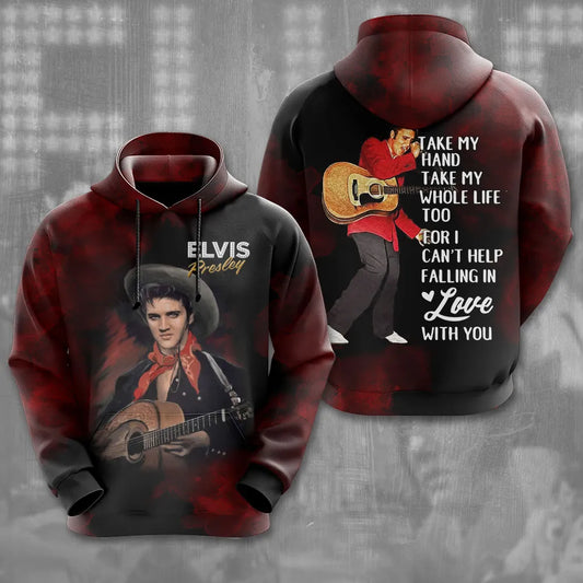 LIMITED EDITION - NEW CUSTOMIZED ELVIS PRESLEY T-SHIRT, HOODIE, ZIP HOODIE