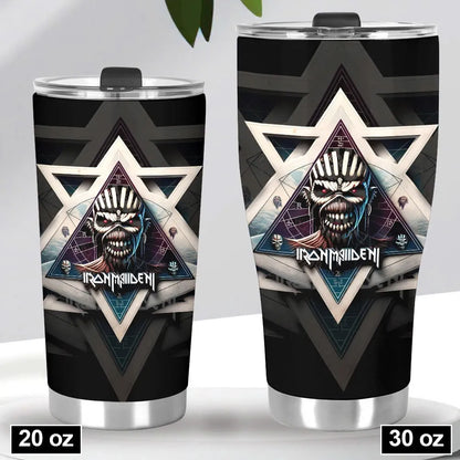 LIMITED EDITION - NEW CUSTOMIZED IRON MAIDEN TUMBLER CUP