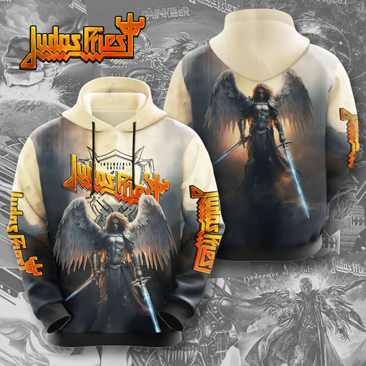 LIMITED EDITION - NEW CUSTOMIZED JUDAS PRIEST T-SHIRT, HOODIE, ZIP HOODIE