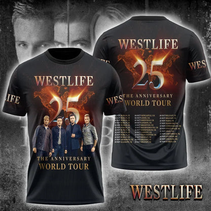 LIMITED EDITION - NEW CUSTOMIZED WESTLIFE T-SHIRT, HOODIE, ZIP HOODIE