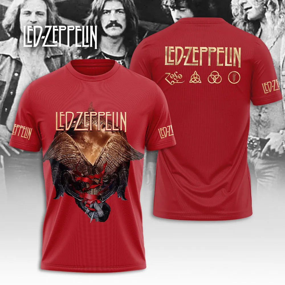 LIMITED EDITION - NEW CUSTOMIZED LED ZEPPELIN T-SHIRT, HOODIE, ZIP HOODIE