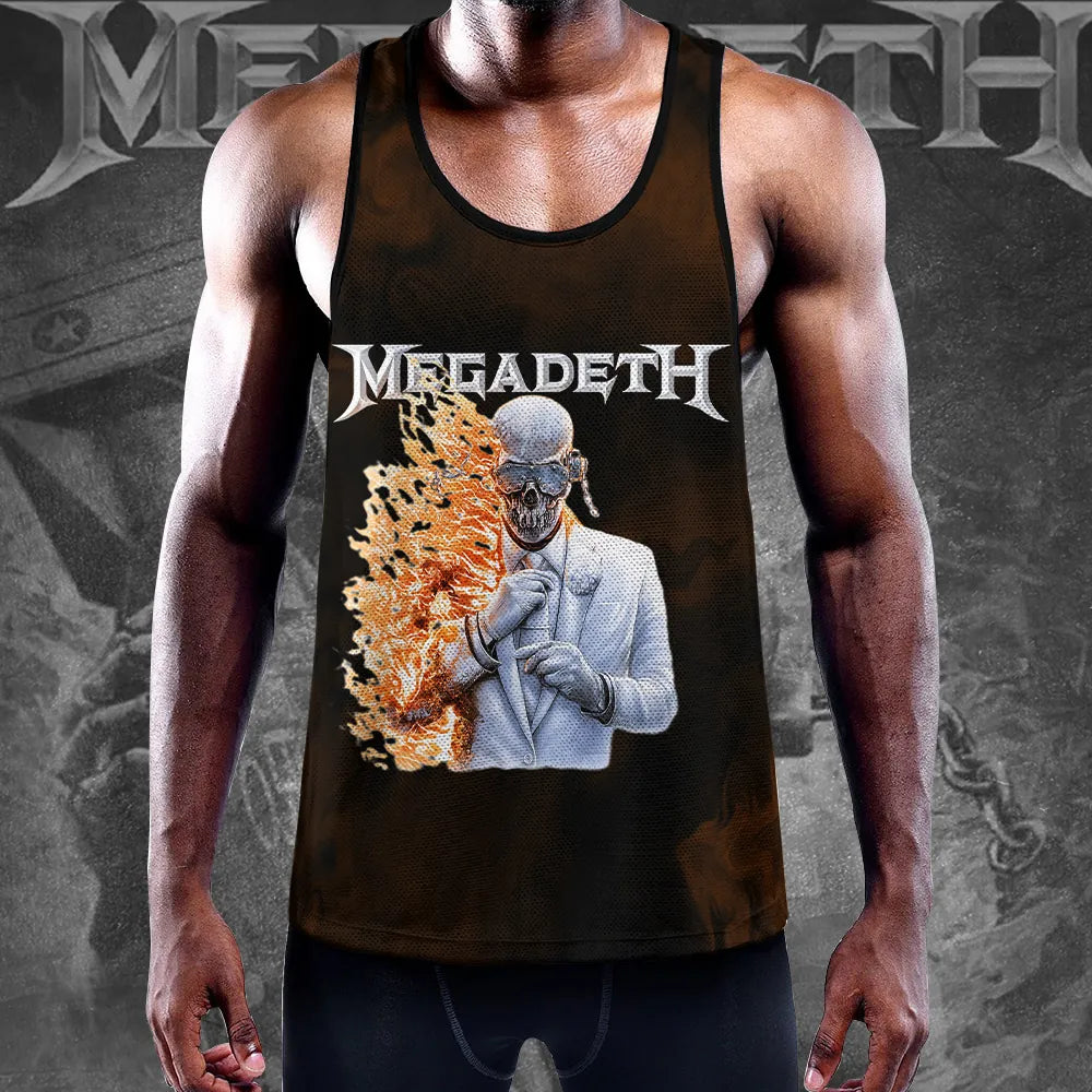 LIMITED EDITION - NEW CUSTOMIZED MEGADETH UNISEX TANK TOP
