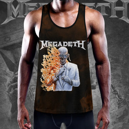 LIMITED EDITION - NEW CUSTOMIZED MEGADETH UNISEX TANK TOP