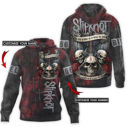 LIMITED EDITION - NEW CUSTOMIZED SLIPKNOT T-SHIRT, HOODIE, ZIP HOODIE