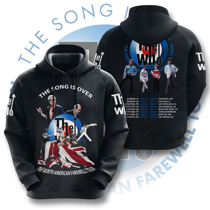 LIMITED EDITION - NEW CUSTOMIZED THE WHO T-SHIRT, HOODIE, ZIP HOODIE