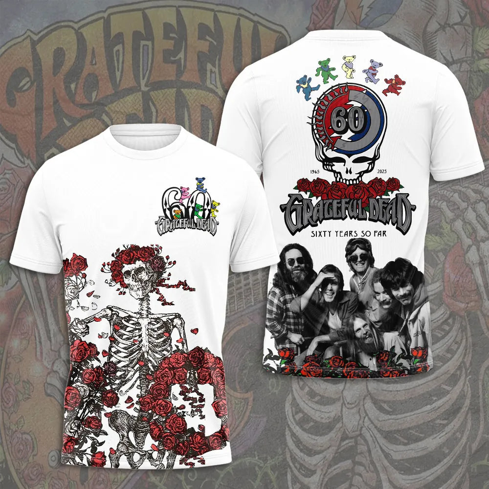 LIMITED EDITION - NEW CUSTOMIZED GRATEFUL DEAD T-SHIRT, HOODIE, ZIP HOODIE