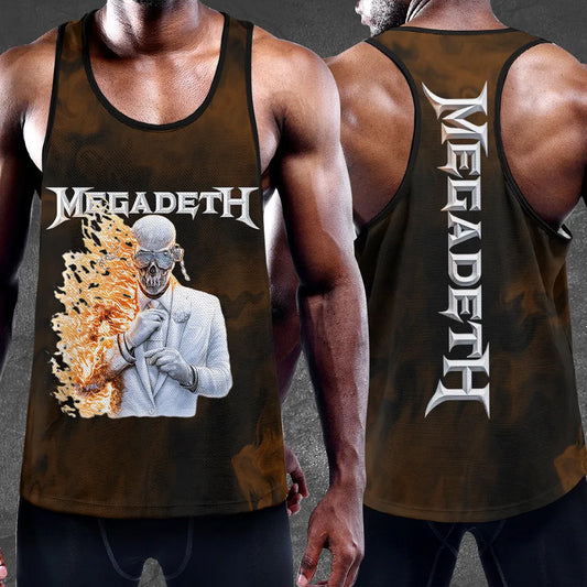 LIMITED EDITION - NEW CUSTOMIZED MEGADETH UNISEX TANK TOP