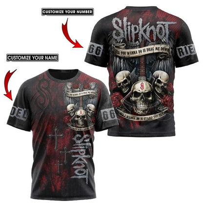 LIMITED EDITION - NEW CUSTOMIZED SLIPKNOT T-SHIRT, HOODIE, ZIP HOODIE