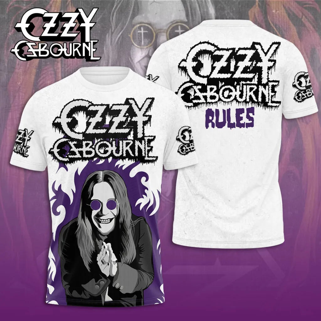 LIMITED EDITION - NEW CUSTOMIZED BLACK SABBATH x OZZY OSBOURNE T-SHIRT, HOODIE, ZIP HOODIE