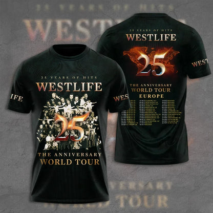 LIMITED EDITION - NEW CUSTOMIZED WESTLIFE T-SHIRT, HOODIE, ZIP HOODIE