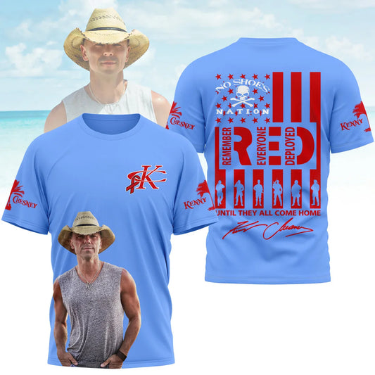 LIMITED EDITION - NEW CUSTOMIZED KENNY CHESNEY T-SHIRT, HOODIE, ZIP HOODIE