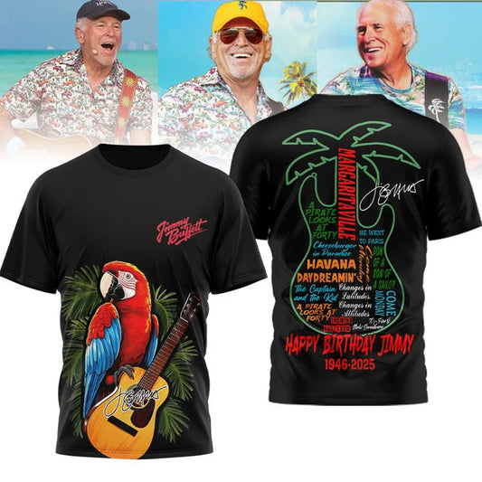 LIMITED EDITION - NEW CUSTOMIZED JIMMY BUFFETT T-SHIRT, HOODIE, ZIP HOODIE