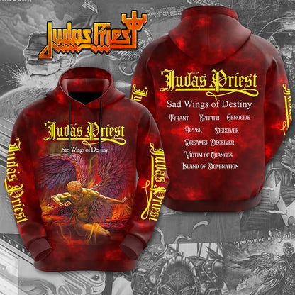 LIMITED EDITION - NEW CUSTOMIZED JUDAS PRIEST T-SHIRT, HOODIE, ZIP HOODIE
