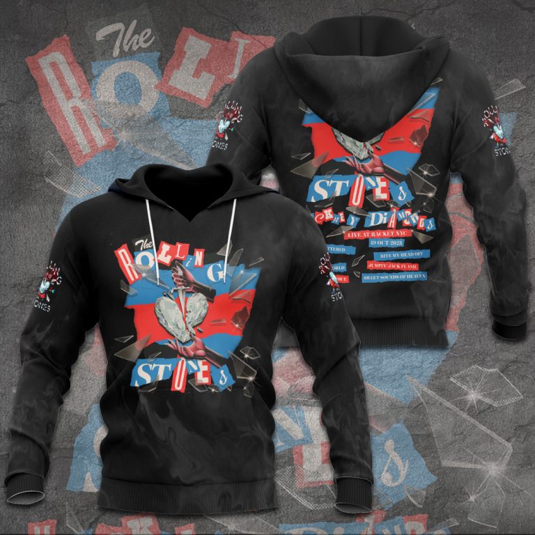 LIMITED EDITION - NEW CUSTOMIZED THE ROLLING STONES T-SHIRT, HOODIE, ZIP HOODIE