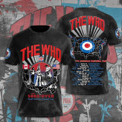 LIMITED EDITION - NEW CUSTOMIZED THE WHO T-SHIRT, HOODIE, ZIP HOODIE