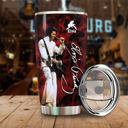 LIMITED EDITION - NEW CUSTOMIZED ELVIS PRESLEY TUMBLER CUP