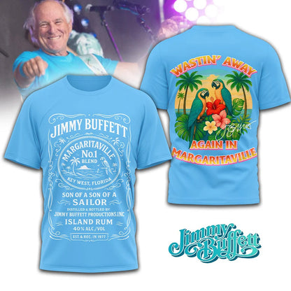 LIMITED EDITION - NEW CUSTOMIZED JIMMY BUFFETT T-SHIRT, HOODIE, ZIP HOODIE