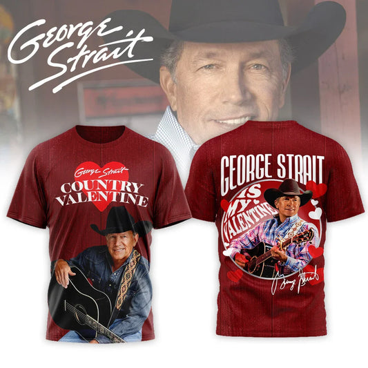LIMITED EDITION - NEW CUSTOMIZED GEORGE STRAIT T-SHIRT, HOODIE, ZIP HOODIE