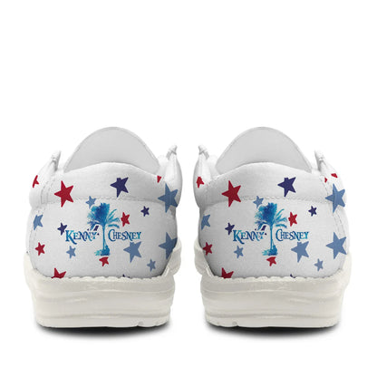 LIMITED EDITION - NEW CUSTOMIZED KENNY CHESNEY LOAFER SHOES