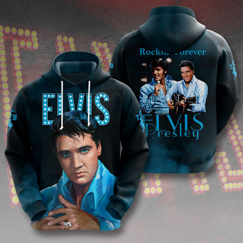 LIMITED EDITION - NEW CUSTOMIZED ELVIS PRESLEY T-SHIRT, HOODIE, ZIP HOODIE