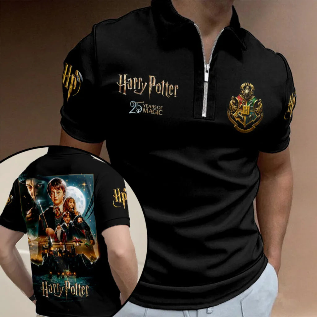 LIMITED EDITION - NEW CUSTOMIZED HRPT ZIP POLO SHIRT