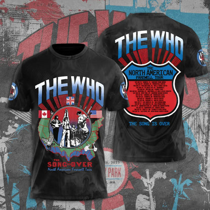 LIMITED EDITION - NEW CUSTOMIZED THE WHO T-SHIRT, HOODIE, ZIP HOODIE