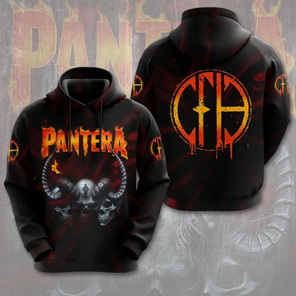 LIMITED EDITION - NEW CUSTOMIZED PANTERA T-SHIRT, HOODIE, ZIP HOODIE