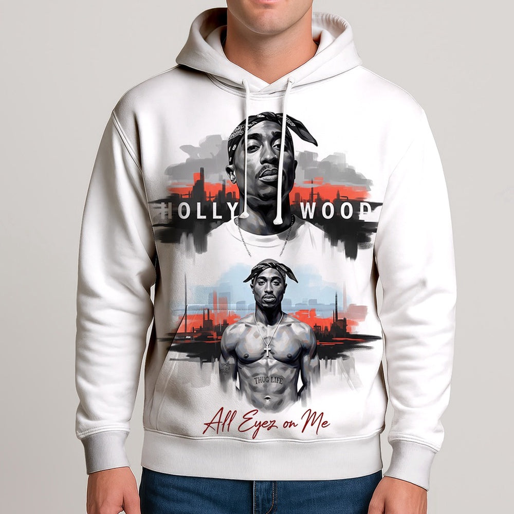 LIMITED EDITION - NEW CUSTOMIZED TUPAC SHAKUR T-SHIRT, HOODIE, ZIP HOODIE