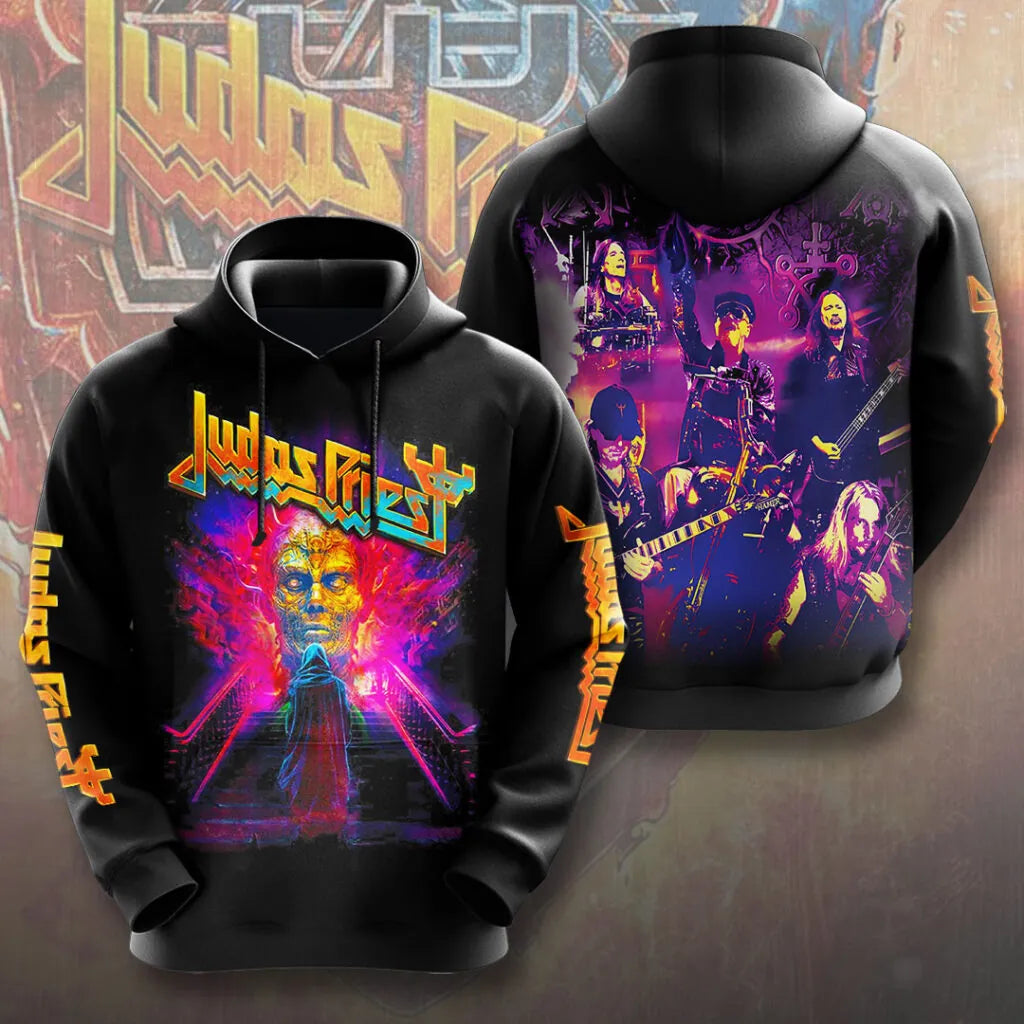 LIMITED EDITION - NEW CUSTOMIZED JUDAS PRIEST T-SHIRT, HOODIE, ZIP HOODIE