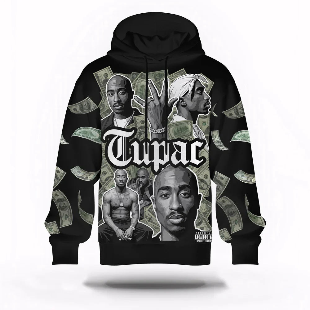 LIMITED EDITION - NEW CUSTOMIZED TUPAC SHAKUR T-SHIRT, HOODIE, ZIP HOODIE