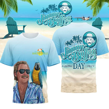 LIMITED EDITION - NEW CUSTOMIZED JIMMY BUFFETT T-SHIRT, HOODIE, ZIP HOODIE
