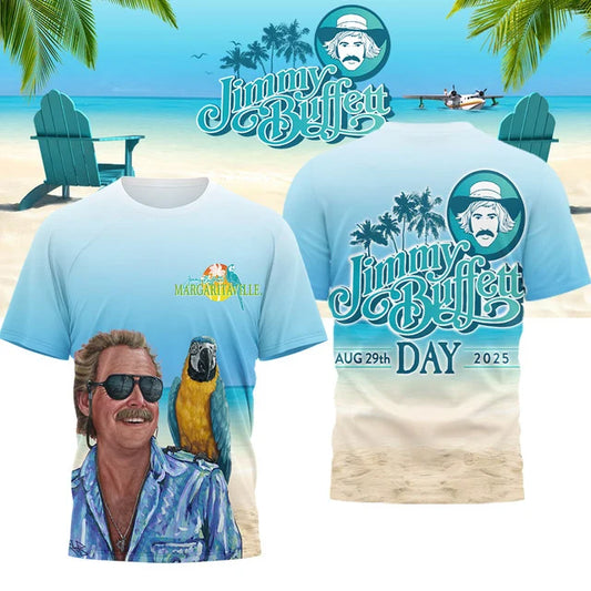 LIMITED EDITION - NEW CUSTOMIZED JIMMY BUFFETT T-SHIRT, HOODIE, ZIP HOODIE