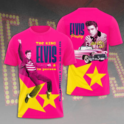 LIMITED EDITION - NEW CUSTOMIZED ELVIS PRESLEY T-SHIRT, HOODIE, ZIP HOODIE