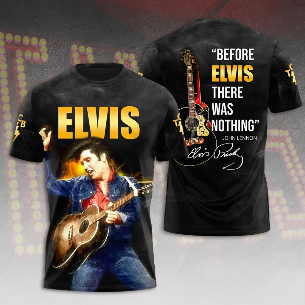 LIMITED EDITION - NEW CUSTOMIZED ELVIS PRESLEY T-SHIRT, HOODIE, ZIP HOODIE