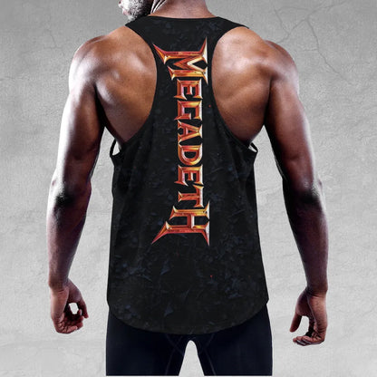 LIMITED EDITION - NEW CUSTOMIZED MEGADETH UNISEX TANK TOP