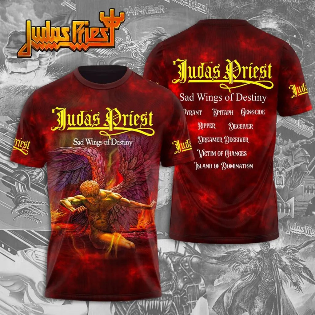 LIMITED EDITION - NEW CUSTOMIZED JUDAS PRIEST T-SHIRT, HOODIE, ZIP HOODIE