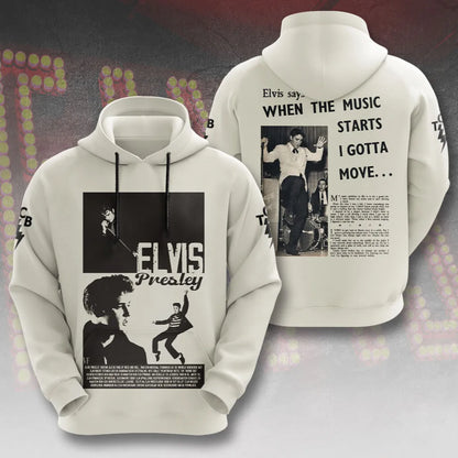LIMITED EDITION - NEW CUSTOMIZED ELVIS PRESLEY T-SHIRT, HOODIE, ZIP HOODIE